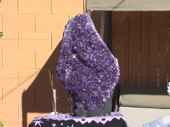 Royal Purple Amethyst, Grade: 145000, Weight: 58.8 LBS